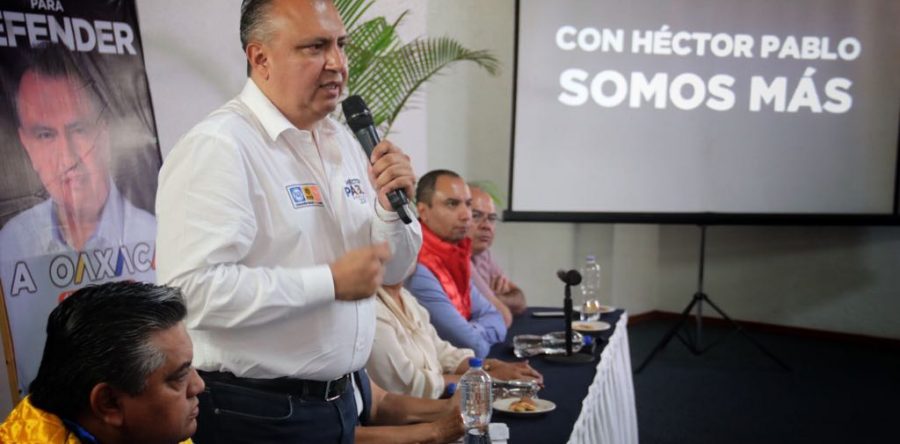 Voto útil por HP garantiza transformación  de Oaxaca y México