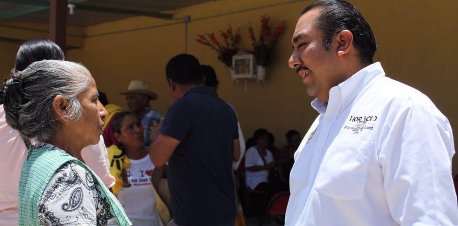 Refrenda Horacio Antonio Mendoza su compromiso con las  comunidades del Distrito XV