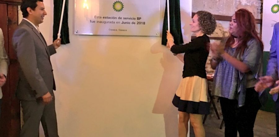 British Petroleum inaugura su primera gasolinera en San Jacinto Amilpas