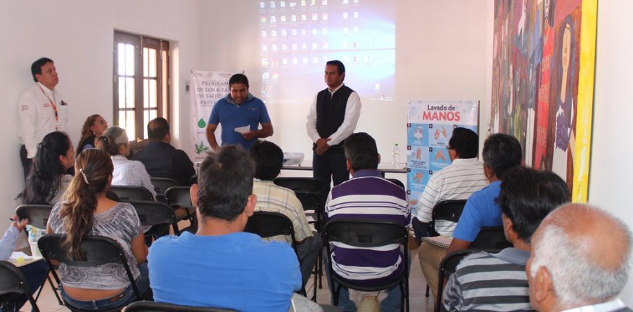 Capacita SSO a autoridades municipales sobre cloración de pozos