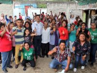 Colonos de Santa Lucía, convencidos que seguirán teniendo un presidente que escucha y un gobierno que atiende, votarán por Raúl Cruz