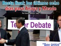Recta final: los últimos ocho días para Anaya y Meade: Carlos Ramírez
