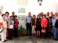 Develan placa en honor a la Escuela Primaria “Juan Jacobo Rousseau”