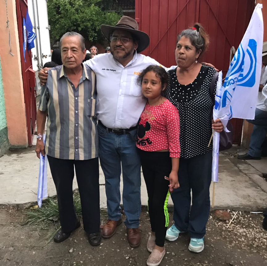 Dirigentes y bases del PAN en Santa Lucía del Camino refrendan su apoyo a Jesús López Rodríguez