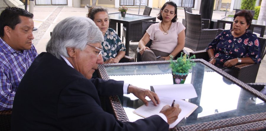 Diálogo democrático con organizaciones sociales, propone Raúl Castellanos