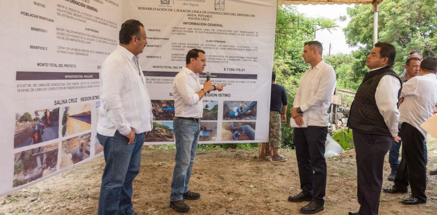 Garantiza Gobierno de Oaxaca suministro de agua potable en Salina Cruz y Ciudad Ixtepec