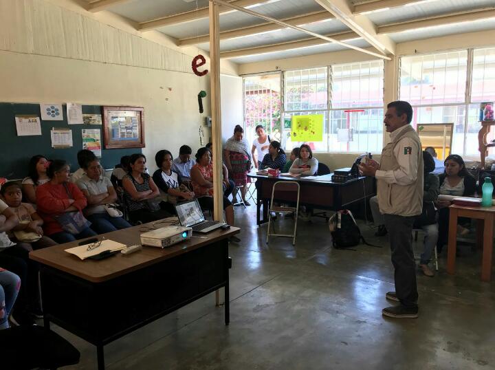 Ante la temporada de lluvias,  IEEPO fortalece medidas preventivas en planteles educativos