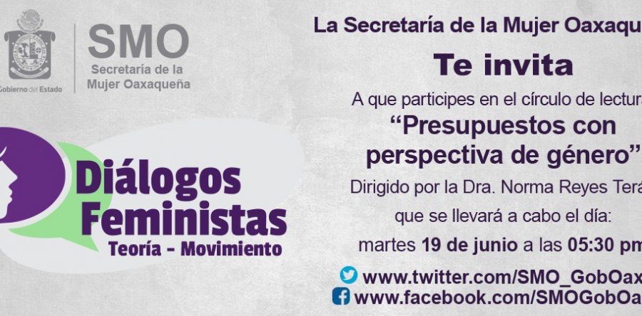 Invita SMO a círculo de lectura “Diálogos Feministas”