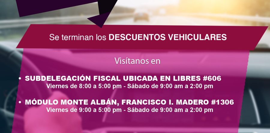 Llama Sevitra y Sefin aprovechar últimos días del esquema de estímulos y descuentos vehiculares