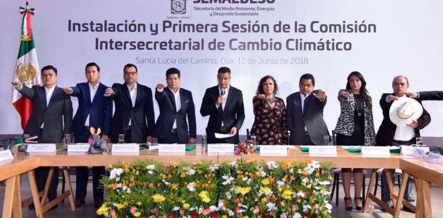 Oaxaca reafirma su compromiso para contrarrestar el cambio climático