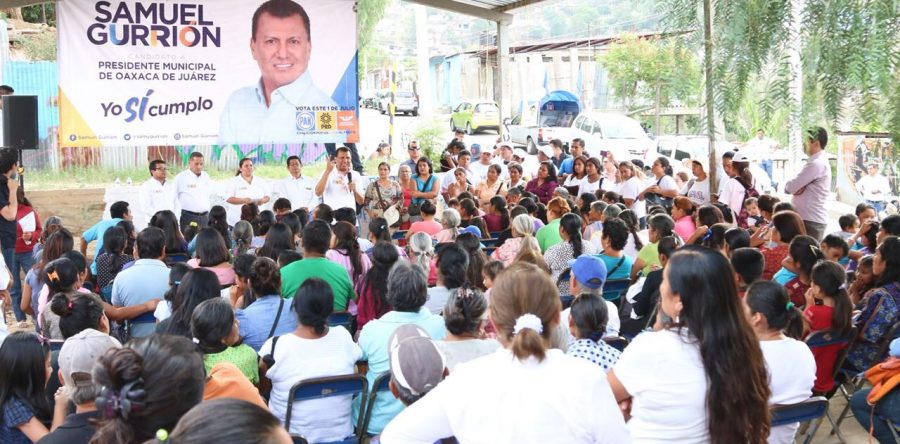 Promueve Samuel Gurrión Matías servicios municipales permanentes y de calidad para Oaxaca de Juárez