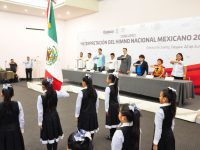 Reconoce IEEPO a las mejores interpretaciones del Himno Nacional Mexicano