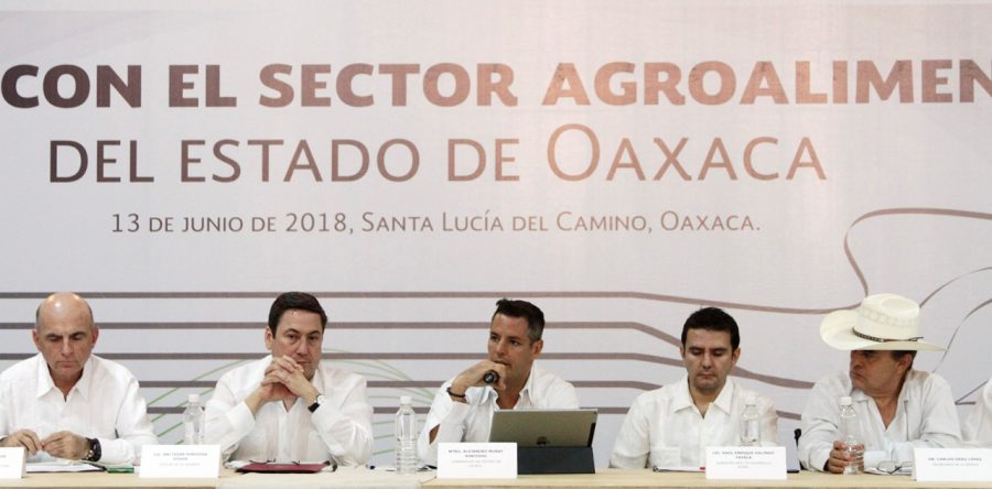 Refrendan Gobierno del Estado y Sagarpa compromiso por el desarrollo agropecuario de Oaxaca