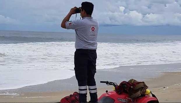 Se mantiene búsqueda de joven desaparecido en la Costa de Oaxaca: CEPCO