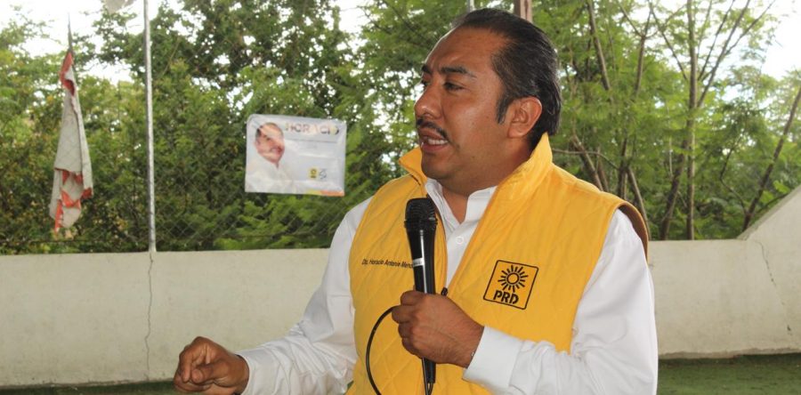 Trabajará Horacio Antonio desde el Congreso Local  en beneficio de las familias de Santa Cruz Xoxocotlán