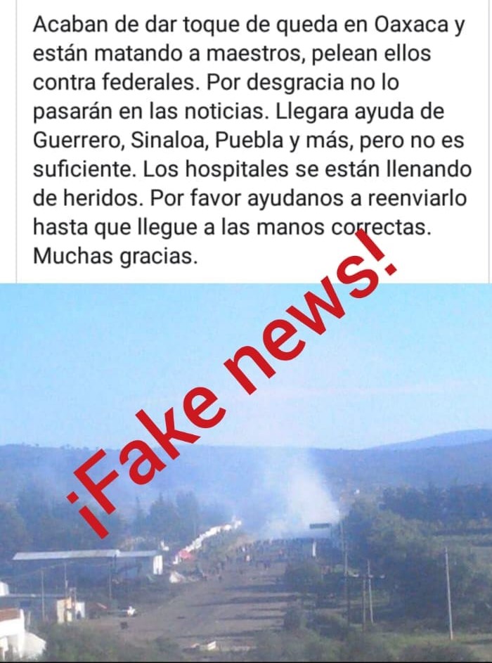 Difunden información falsa en redes sociales y crean angustia en usuarios