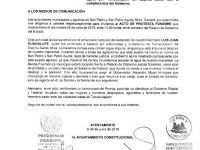 Llevarán protesta fúnebre a Palacio de Gobierno