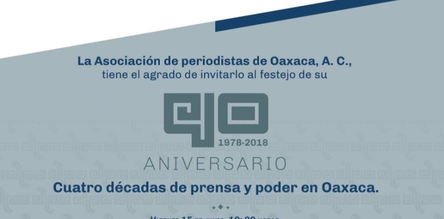 Celebra APO sus 40 años y exige justicia por los asesinatos de periodistas