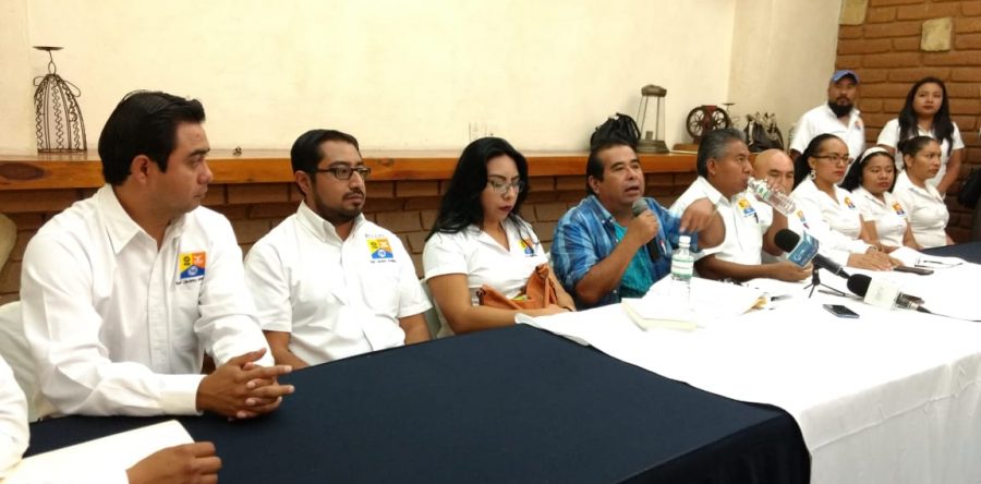 Asegura Manuel Xavier que sigue siendo el candidato en Amilpas