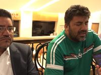 Militantes de Morena respaldan a López Rodríguez en Santa Lucía