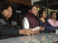 “Gracias a Dios sigo viva, porque creó en él, pero no, nos van a detener pese a este atentado”: Nancy Benítez