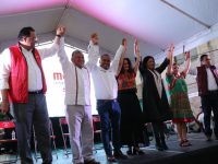 Llaman Dante Montaño y Susana Harp a votar por el cambio verdadero