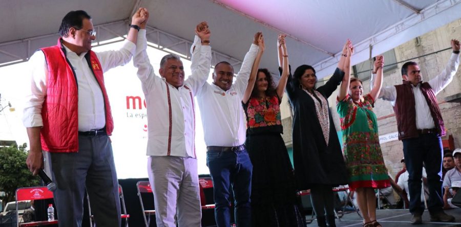 Llaman Dante Montaño y Susana Harp a votar por el cambio verdadero