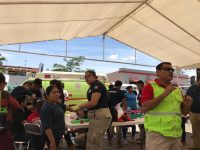Realizan mega simulacro por el Día del Socorrista