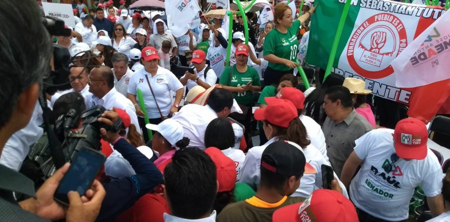 En Oaxaca llama al voto útil René Juárez Cisneros