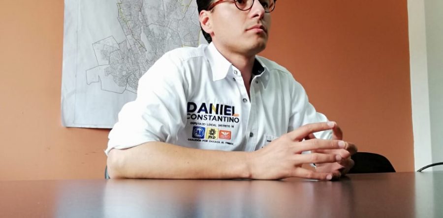 Propone Daniel Constantino juicio político para quienes han dañado a Oaxaca