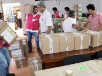 Roban papelería electoral en San Juan Quiahije
