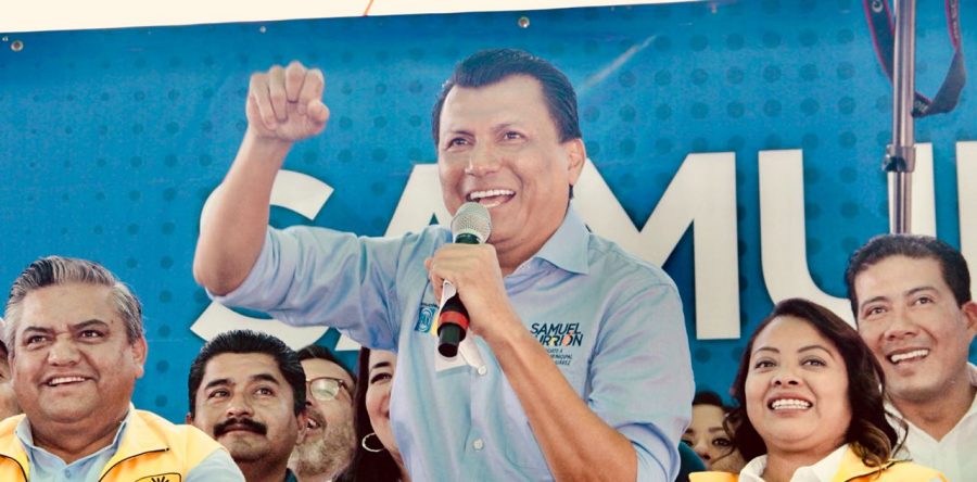 Respalda Central de Abastos a Samy Gurrión, aseguran que lo llevarán al triunfo este 1 de julio