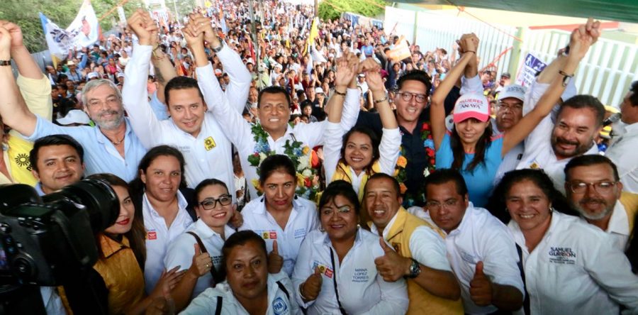 Espectacular cierre de campaña de Samuel Gurrión Matías