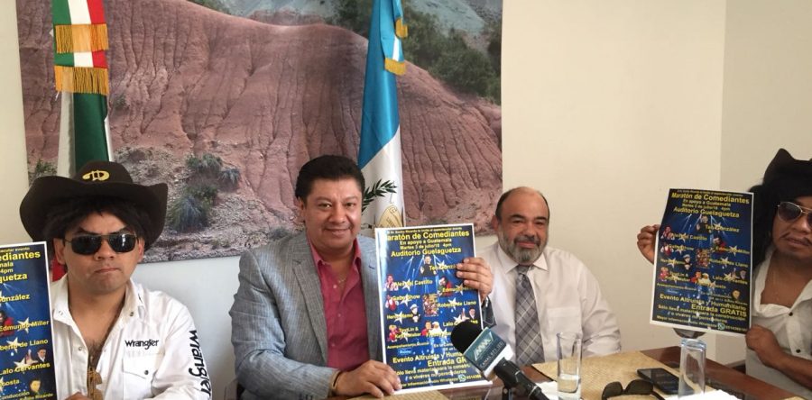 Anuncian un“Maratón de Comediantes” por Guatemala