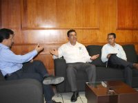 Acuerdan Rector y Fiscal General abatir casos de impunidad en UABJO