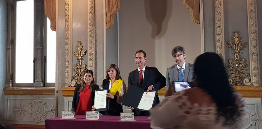 Firman UABJO y CIDH convenio de cooperación sobre investigación y DH