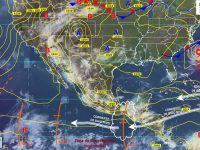 Potencial de tormentas intensas en el sur de ambos litorales