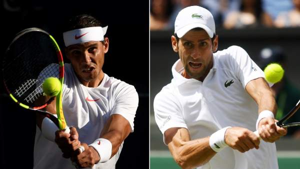 Djokovic derrota a Nadal en semifinales de Wimbledon y jugará la final ante Anderson