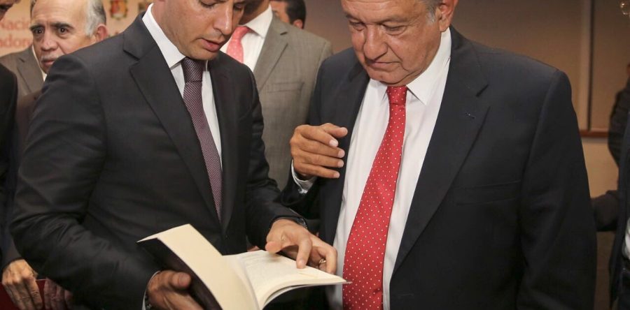 Colaborar y sumar esfuerzos propone AMH a AMLO