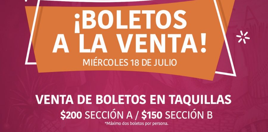 Anuncia Seculta puntos de venta de boletos para conciertos de Julio, mes de la Guelaguetza