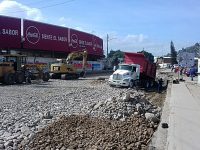 Avanza programa de bacheo en la capital y zona metropolitana