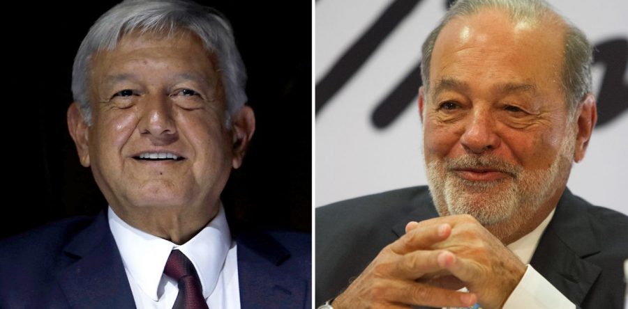 Carlos Slim felicita a AMLO y afirma que seguirá con inversiones