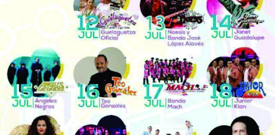 El cartel de la feria Huajuapan 2018: Horacio Corro Espinosa