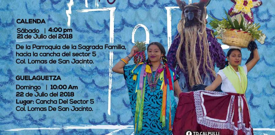 Centro Calpulli invita a la 8ª Guelaguetza Popular Infantil