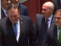 Concluye reunión entre López Obrador y secretarios de Estado de EU