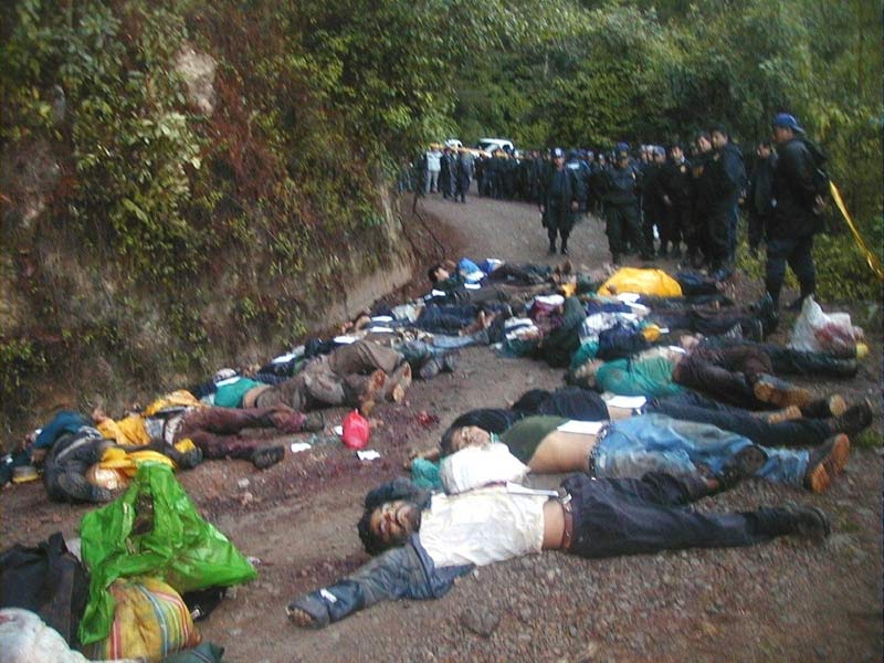 Masacre en Ecatepec y Uvi, Flavio, DCA, Gabino, URO, narcoguerrilla: Alfredo Martínez de Aguilar