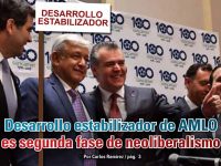 Desarrollo estabilizador de AMLO es segunda fase de neoliberalismo: Carlos Ramírez