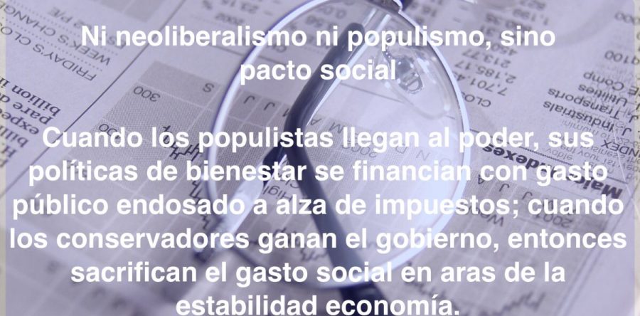 Ni neoliberalismo ni populismo, sino pacto social: Carlos Ramírez