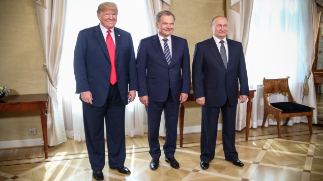 Donald Trump y Vladimir Putin se reúnen en Helsinki