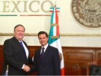 EPN se pronuncia por reunificación de familias en reunión con Mike Pompeo